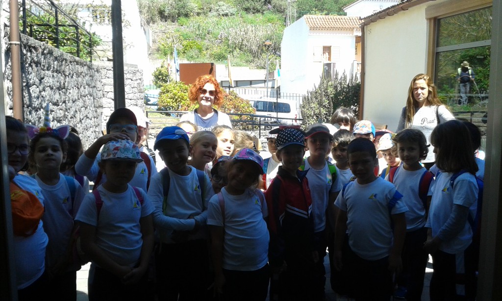 Visita del Colegio Alfredo Kraus Turismo Valleseco